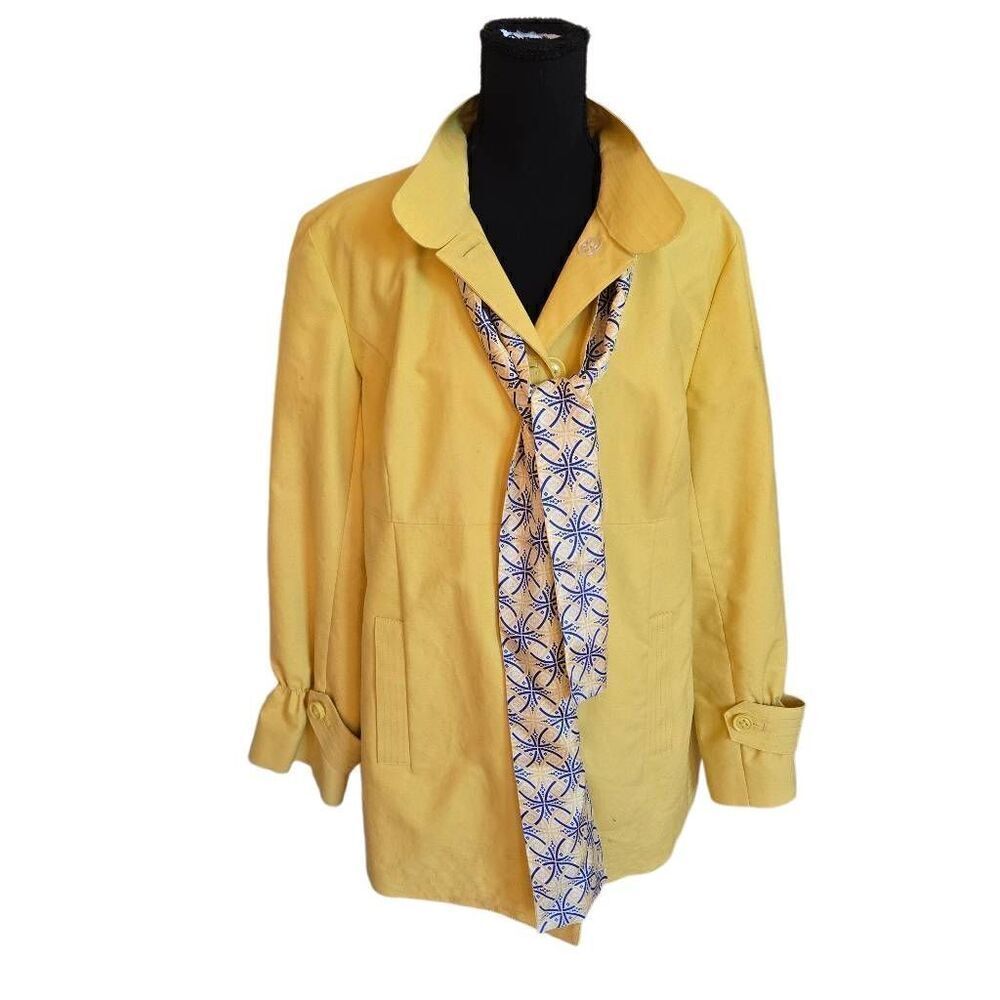 Talbots Womens Fully Lined Button Front Mac Coat … - image 5